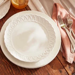 Wicker Creek Dinner Plates, Set of 4