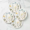 Wildflowers Accent Plates, Set of 4