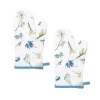 Wildflowers Allover Oven Mitts, Set of 2