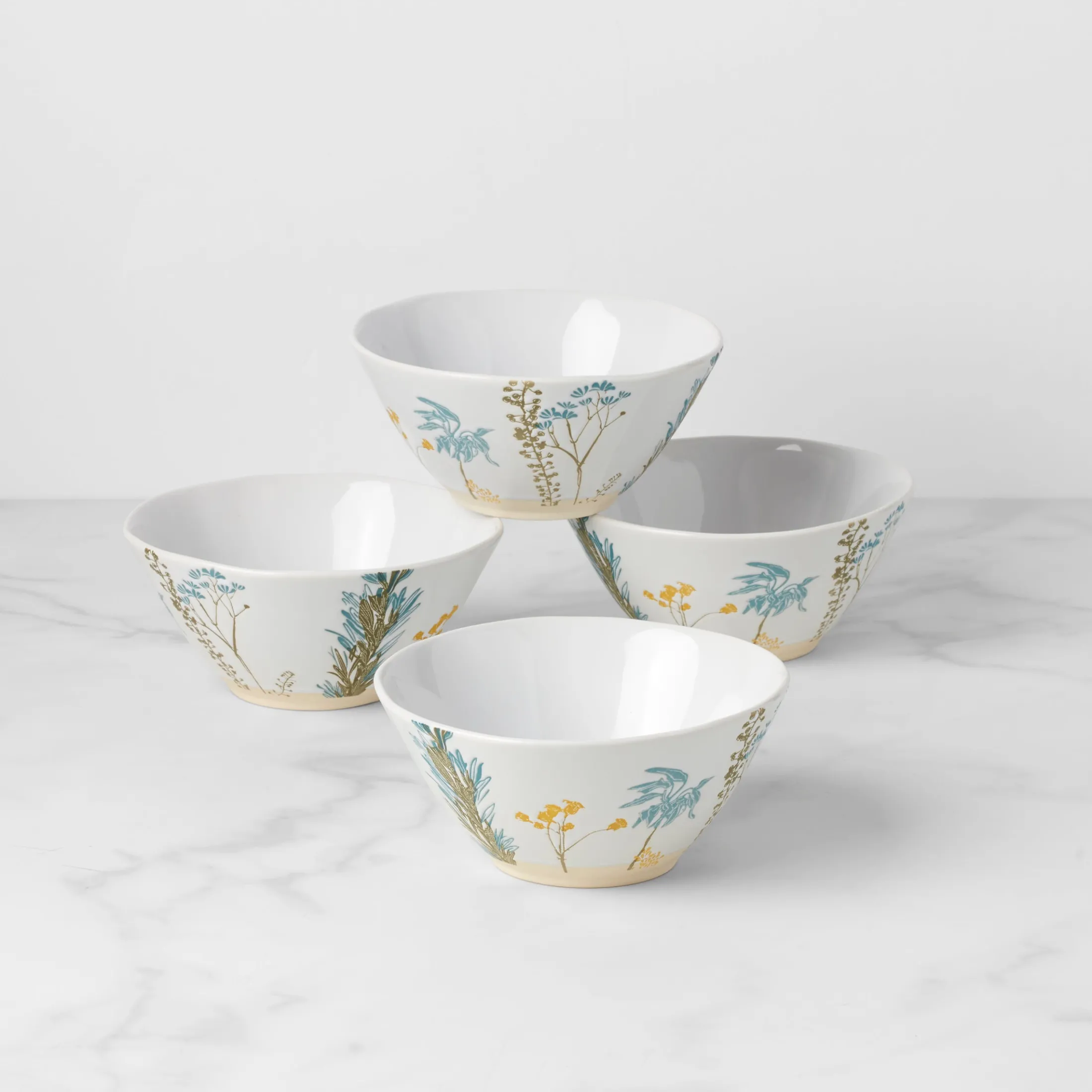 Wildflowers All-Purpose Bowls, Set of 4