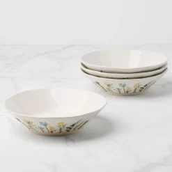 Wildflowers Dinner Bowls, Set of 4
