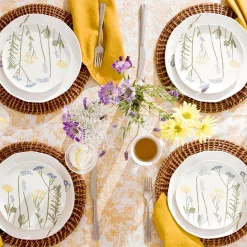 Wildflowers 12-Piece Dinnerware Set