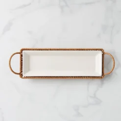 Willow & White, Hors D'Oeuvres Tray with Server