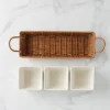 Willow & White, 4-Piece Serving Set