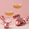 Winding Down & Cheering Up Coupe Glasses, Set of 2