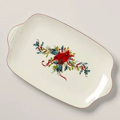 Winter Greetings Oversized Platter