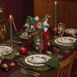 Winter Greetings 12-Piece Dinnerware Set