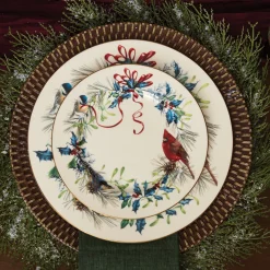 Winter Greetings 12-Piece Dinnerware Set