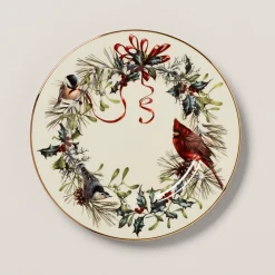 Winter Greetings Salad Plate