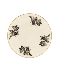 Winter Greetings Saucer