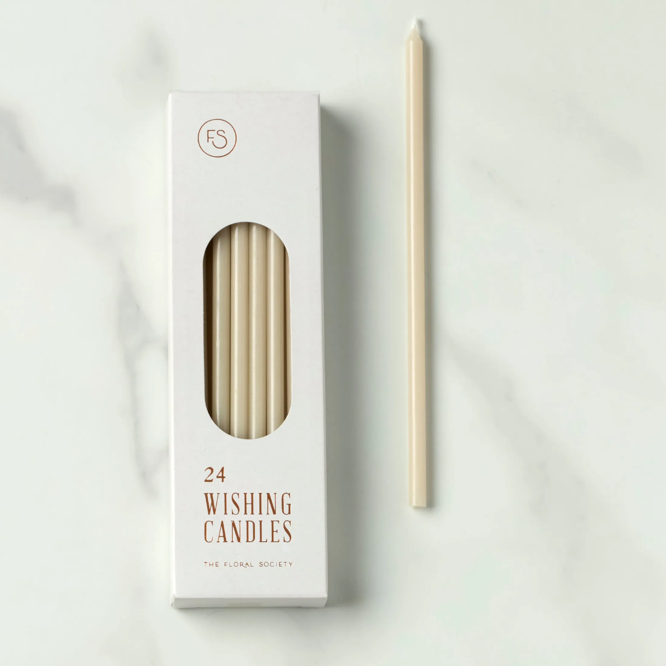 Wishing Parchment Candles, Set of 24