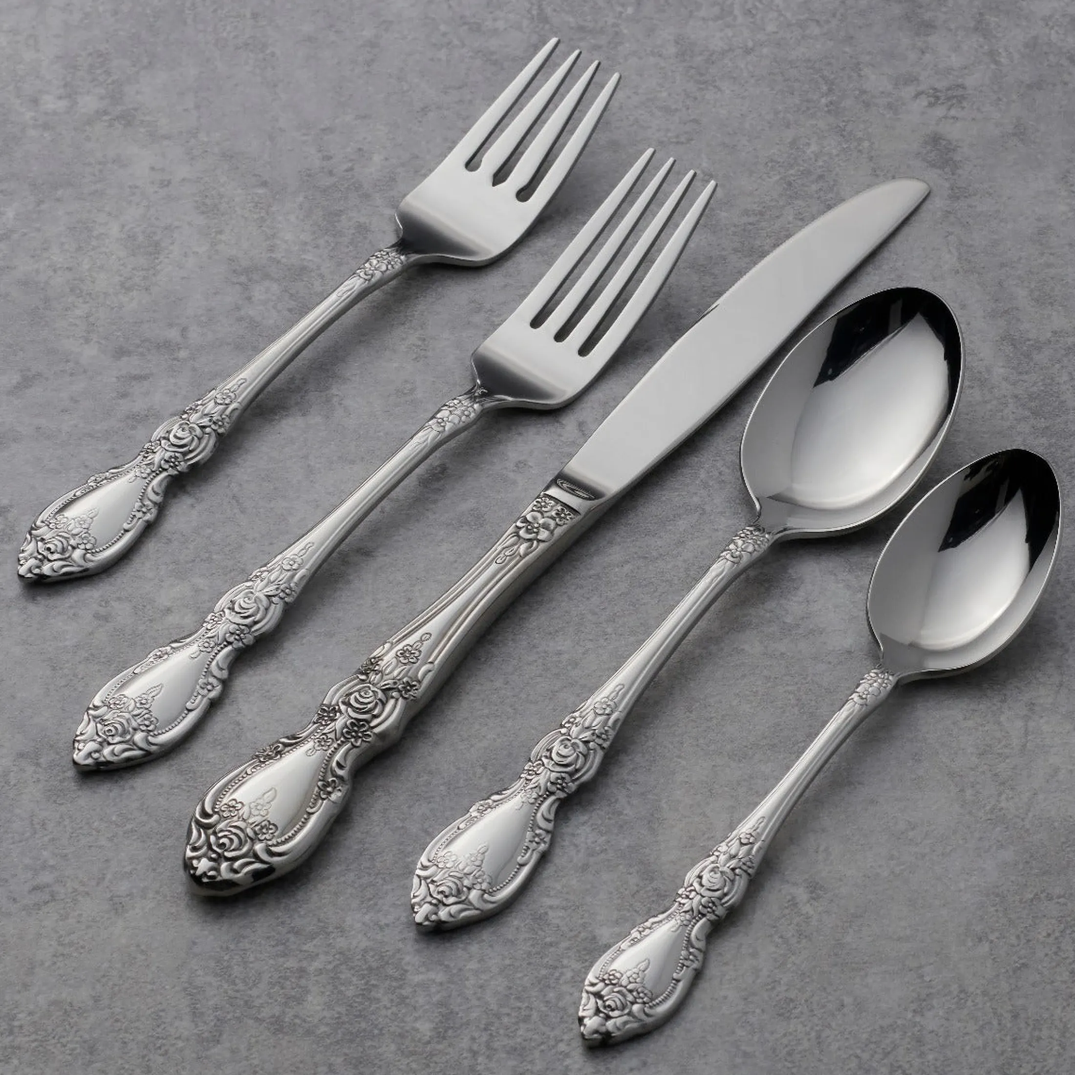 Wordsworth 45-Piece Flatware Set