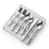 Yardena Sand 42-Piece Flatware Set with Storage Caddy