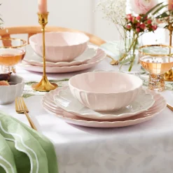 Zephyr Gold Satin 45-Piece Flatware Set